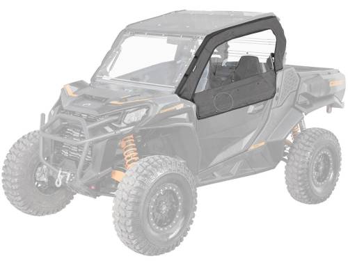 SuperATV - Can-Am Commander Primal Soft Cab Enclosure Upper Doors (Without Rear Windshield)