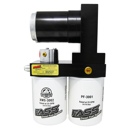 FASS Diesel Fuel Systems - FASS Titanium Series Fuel System for Chevy/GMC (2001-10) 6.6L Duramax, 165GPH, 600-1,00hp (8-10 PSI)