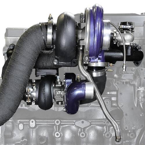 ATS Diesel Performance - ATS Compound Turbo System for Dodge (2003-07) 5.9L Cummins,  Aurora 4000/7500