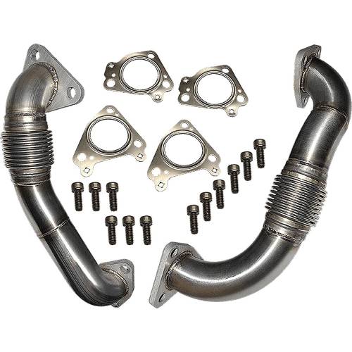 ATS Diesel Performance - ATS Direct Replacement Up-Pipe Kit for Chevy/GMC (2001-10) 6.6L Duramax