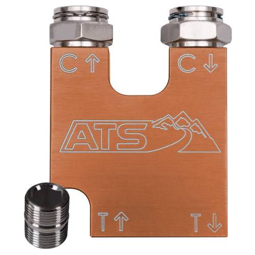 ATS Diesel Performance - ATS Thermal Bypass Valve Up-Grade for Dodge/Ram (2013-18) 68RFE/AS69RC/65RFE/66RFE Cummins, with Billet Filter Coupler