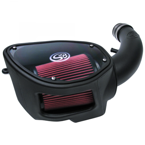 S&B - S&B Cold Air Intake for Jeep (2007-11) Wrangler JK V6 3.8L Oiled Cotton Cleanable (Red)
