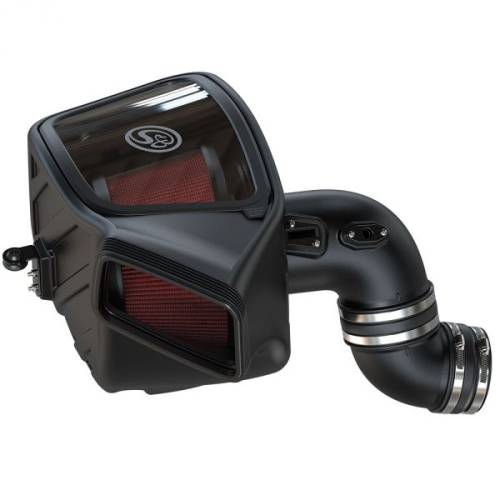 S&B - S&B Cold Air Intake for Ram (2019-23) 2500/3500 6.7L Cummins Cotton Cleanable (Red)