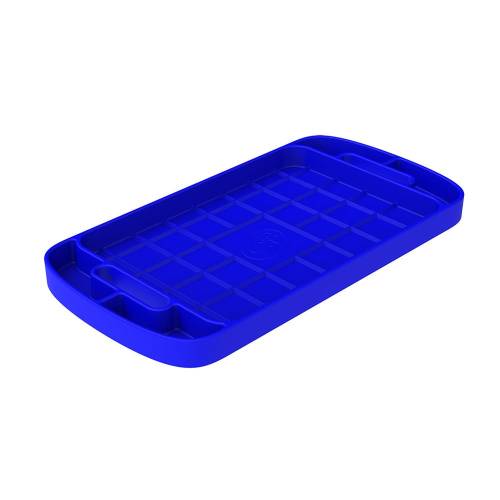 S&B - S&B Tool Tray, Flexible, Silicone, Large, Blue