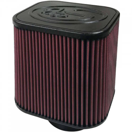 S&B - S&B Intake Replacement Filter for Dodge (1994-07) 2500/3500 5.9L, Cotton Cleanable (Red)