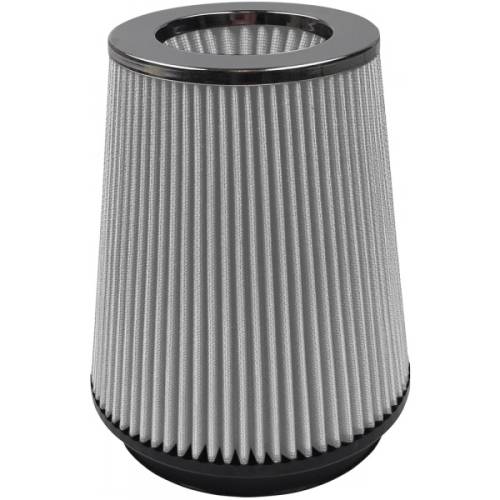 S&B - S&B Intake Replacement Filter for Ford (1997-02) F-150/F-250/Lincoln/Expedition/Navigator, Dry Extendable (White)