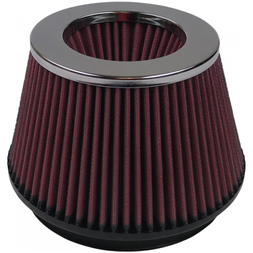 S&B - S&B Intake Replacement Filter for Ford (1996-04) Mustang GT/Ranger/Explorer/Cobra, Cotton Cleanable (Red)
