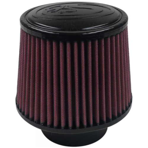 S&B - S&B Intake Replacement Filter for Ford (2005-06) Mustang 4.6L, Cotton Cleanable (Red)
