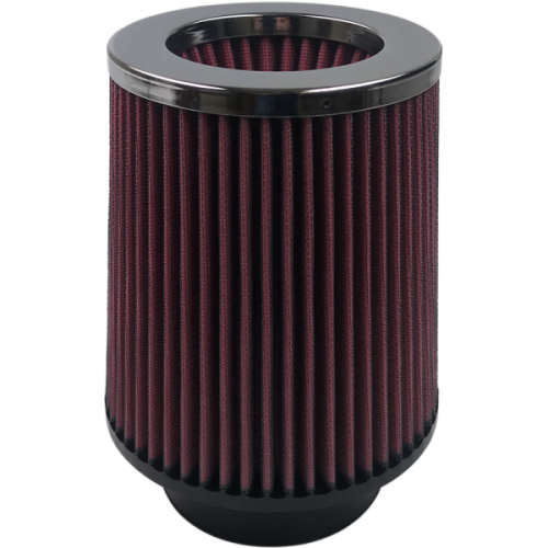 S&B - S&B Intake Replacement Filter for Nissan/Infiniti (2004-07) Titan/Pathfinder/QX56/Armanda 5.6L, Cotton Cleanable (Red)