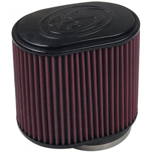 S&B - S&B Intake Replacement Filter for Chevy/GMC (2006-07) 2500/3500 6.6L,Cotton Cleanable (Red)