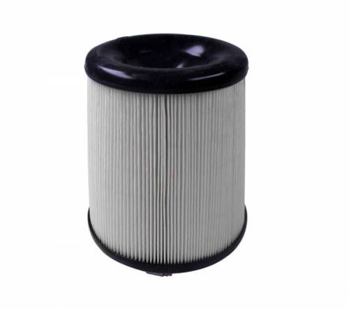 S&B - S&B Intake Replacement Filter for Jeep (2007-21) Wrangler 2.0L Turbo/3.6L, (2020-22) Gladiator 3.6L, Ford (2015-23) Mustang GT/GT350 2.3L Ecoboost/5.0L/5.2L Cotton Cleanable (White)