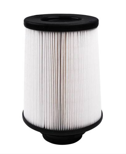S&B - S&B Intake Replacement Filter for Chevy/GMC (2014-20) Suburban/Tahoe/Yukon/Escalade/1500 5.3L/6.2L, Dry Extendable (White)