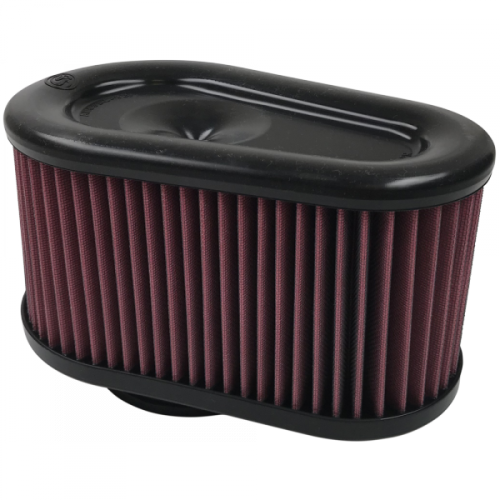 S&B - S&B Intake Replacement Filter for Chevy/GMC (2015-22) Canyon/Colorado 2.8L Diesel/3.6L Gas, Cotton Cleanable (Red)