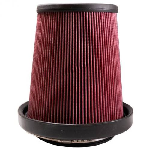 S&B - S&B Intake Replacement Filter for Chevy/GMC (2017-19) 2500/3500 6.6L L5P, Diesel (Cotton Cleanable, Red)