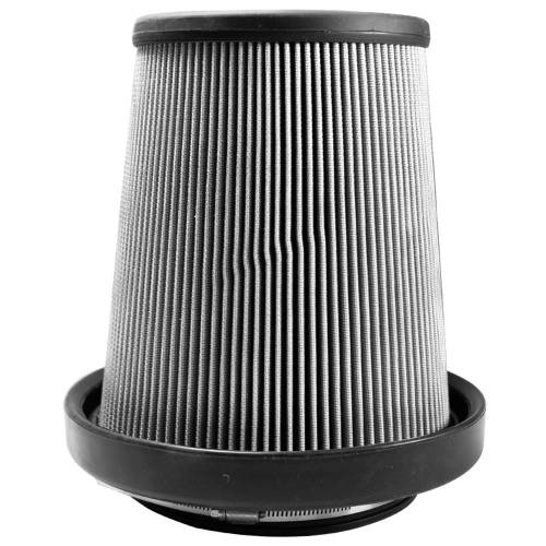 S&B - S&B Intake Replacement Filter for Chevy/GMC (2017-19) 2500/3500 6.6L, Diesel, Dry Extendable (White)