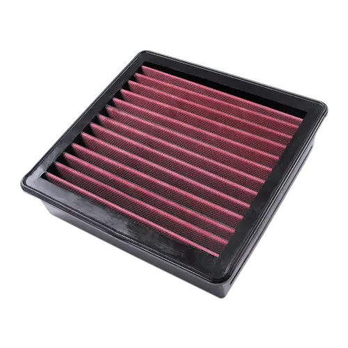 S&B - S&B Stock Replacement Filter for Ford (2007-18) Lincoln (2007-18) Cotton, Cleanable (Red)