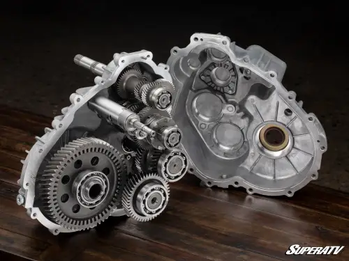 SuperATV - SuperATV Complete Geared - Reverse Transmission for Polaris (2021-26) RZR Trail S 1000 (OEM# 1333462, 25% Gear Reduction)