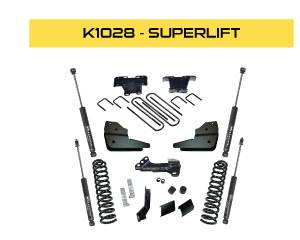 Superlift - Superlift 4" Lift Kit for Ford (2023) F-250/F-350 Super Duty - Superlift Shocks (4WD)