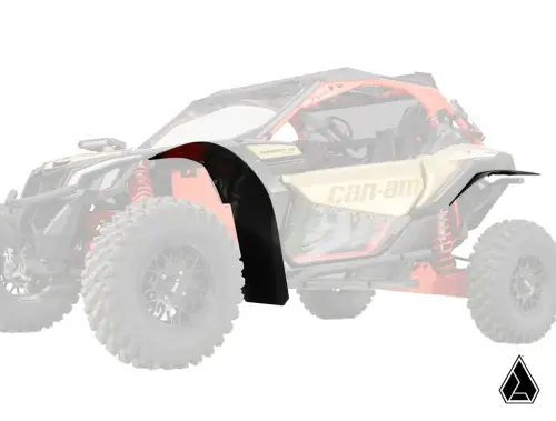 SuperATV - SuperATV Assault Industries Low-Profile Fender Flares for Can-Am (2017-26) Maverick X3
