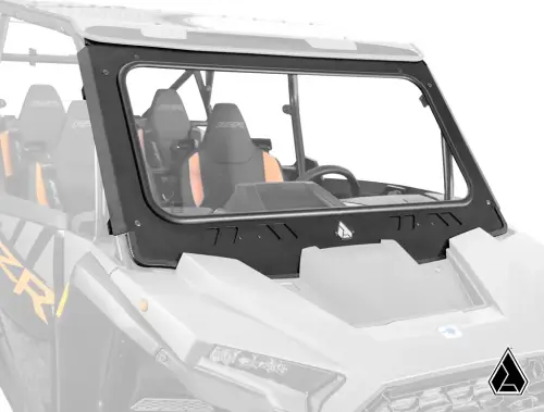 SuperATV - SuperATV Assault Industries Glass Windshield for Polaris (2024-26) RZR XP/4 (w/o Wiper)