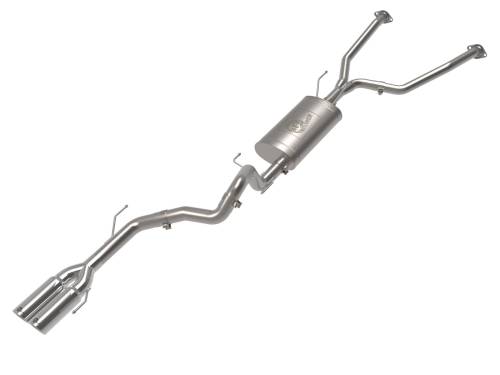 aFe - aFe Power Vulcan Series 2.5"-3" Cat-Back Exhaust System for Toyota (2023-26) Sequoia V6-3.4L (tt), (304 Stainless Steel w/ Polished Tip)