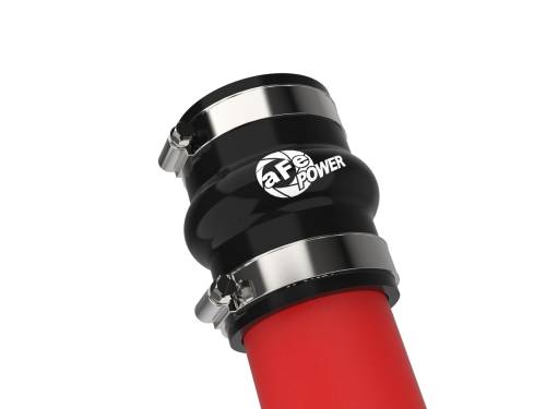 aFe - aFe Power BladeRunner 2.5" Aluminum Hot Charge Pipe for Subaru (2022-23) WRX, H4-2.4L (t), Red