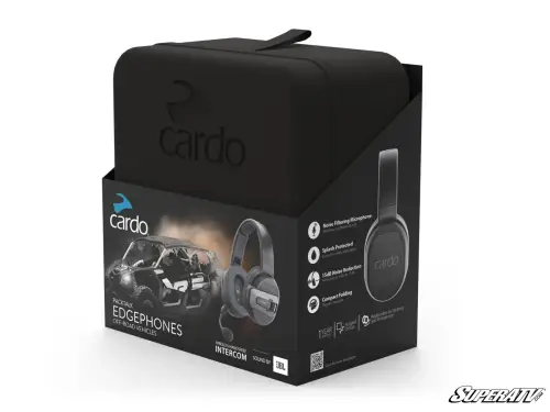 SuperATV - SuperATV Cardo Packtalk Edgephones Headset (Edgephones with PACKTALK Edge Kit)
