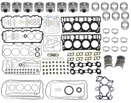 Mahle - MAHLE Clevite Complete Engine Overhaul Kit for Ford (2004.5-10) 6.0L Power Stroke (18mm Dowels)