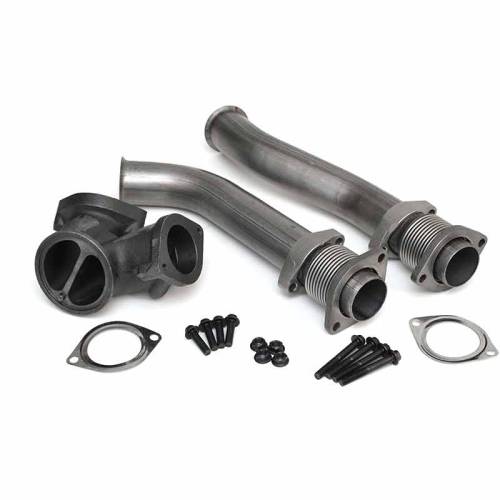 XDP - XDP OER+ Series Bellowed Up-Pipe Kit for Ford (1999.5-03) 7.3L Power Stroke