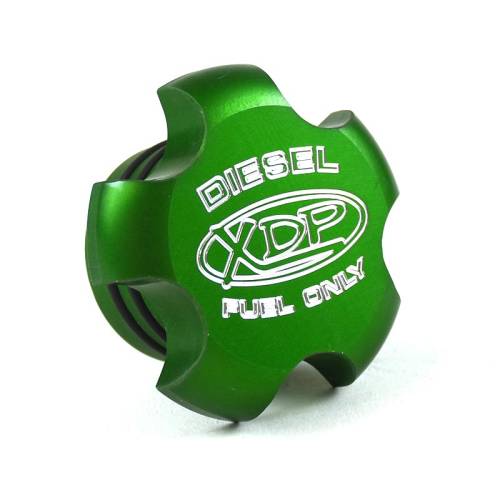 XDP - XDP Anodized Billet Aluminum Fuel Fill Cap for Ram (2013-18) 6.7L Diesel | (2014-18) 1500 3.0L EcoDiesel