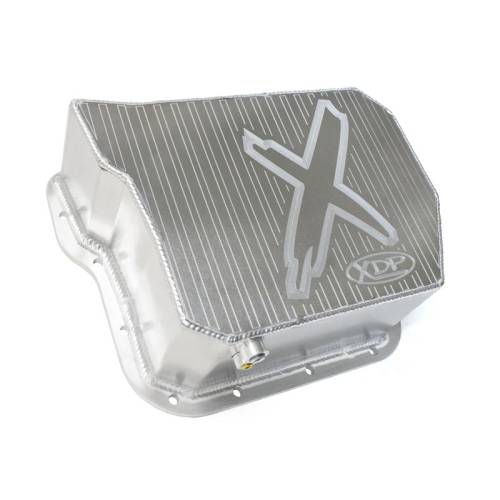 XDP - XDP Xtra Deep Aluminum Transmission Pan for Dodge (1989-07) 5.9L Cummins (Equipped With 727 / 518 / 47RE / 47RH / 48RE)