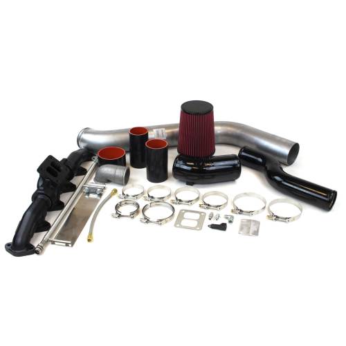 Industrial Injection - Industrial Injection S300 SX-E 62/68 with .88 A/R Single Turbo Kit for Dodge (2003-07) 5.9L Cummins