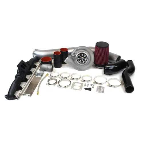 Industrial Injection - Industrial Injection S300 SX-E 64/74 With .91 A/R Single Turbo Kit for Dodge (2003-07) 5.9L Cummins