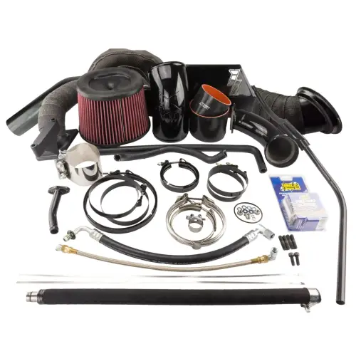 Industrial Injection - Industrial Injection Quick Spool Compound Turbo Kit for Dodge (2003-07) 5.9L Cummins, 3rd Gen (Kit Only)