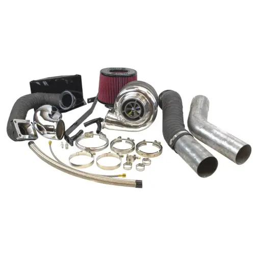 Industrial Injection - Industrial Injection PhatShaft Compound Add-A-Turbo Kit for Dodge (1994-02) 5.9L Cummins, 2nd Gen