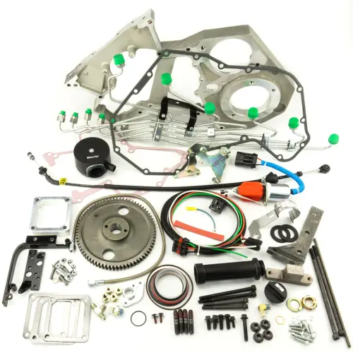 Industrial Injection - Industrial Injection Complete ISB to P7100 Conversion Kit Fuel Line for Dodge (1998.5-02) Cummins