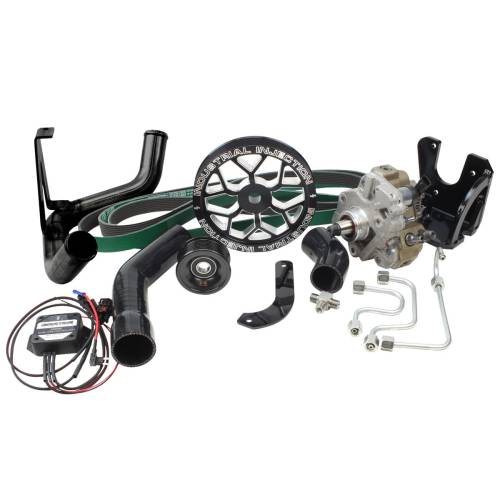 Industrial Injection - Industrial Injection Dual Cp3 Kit W/Pump for Dodge (2003-07) 5.9L Cummins Common Rail, 1200+ HP