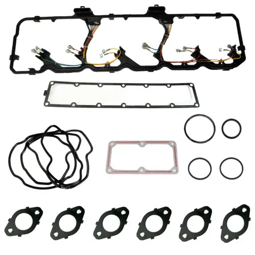 Industrial Injection - Industrial Injection Complete Engine Installation Gasket Set for Dodge/Ram (2007.5-18) 6.7L Cummins (w/ Injector Harness)