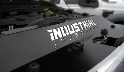 Industrial Injection - Industrial Injection Radiator Cover Raw Finish for Ram (2013-18) Cummins