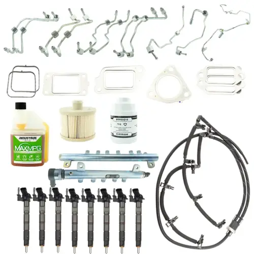 Industrial Injection - Industrial Injection Bosch Disaster Kit for Chevy/GMC (2011-16) 6.6L Duramax LML (w/o CP4)
