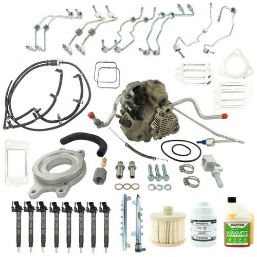 Industrial Injection - Industrial Injection Bosch Disaster Kit w/ Emissions Intact CP3 Conversion Kit for Chevy/GMC (2011-16) 6.6L Duramax LML