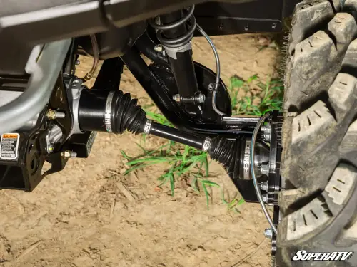 SuperATV - SuperATV 4" Portal Gear Lift 15%, Billet, With SATV Trailing Arms for Can-Am (2019-24) Renegade