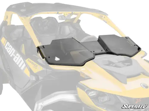 SuperATV - SuperATV Assault Industries Half Windshield for Can-Am (2024-26) Maverick R