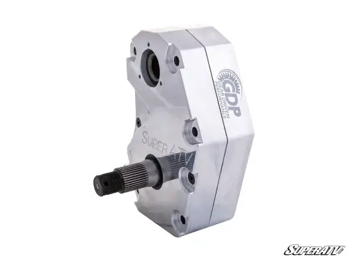 SuperATV - SuperATV 6" Portal Gear Lift for Kawasaki (2020-25) Teryx KRX 1000 (2 Seat, Single Idler, 30% Gear Reduction, Cast Housing, w/ Existing Frame Stiffener)