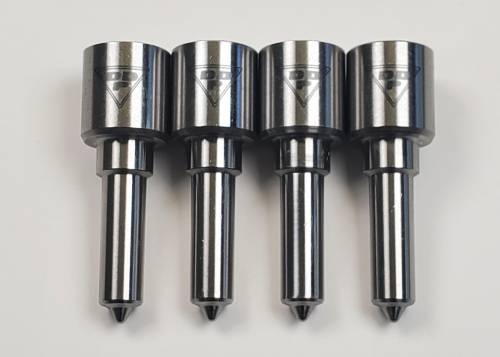 Dynomite Diesel - Dynomite Diesel Fuel Injector Nozzle Set for Dodge/Ram Cummins, P-Pump, Stage 4, 4BT