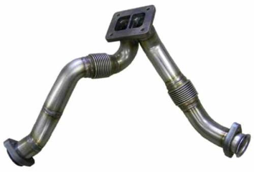 Irate Diesel Performance - Irate Diesel OBS Bellowed Up-Pipes for Ford (1994-97) 7.3L