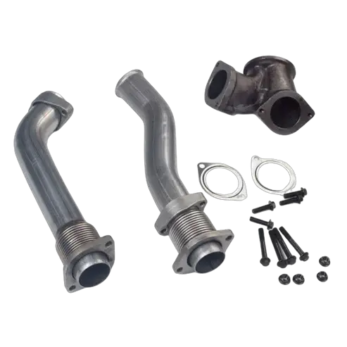 KC Turbos - KC Turbos Upgraded Bellowed Up-Pipe Kit for Ford (Late 1999-03) 7.3L Power Stroke