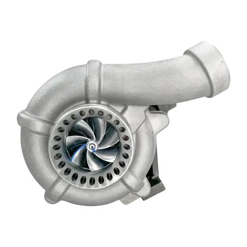 KC Turbos - KC Turbos Low Pressure Turbo for Ford (2008-10) 6.4L Power Stroke, Stage 2 (Polished)