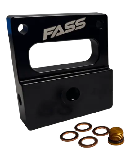 FASS Diesel Fuel Systems - FASS Factory Fuel Filter Housing Delete for Dodge (2003-09) 5.9/6.7L Cummins