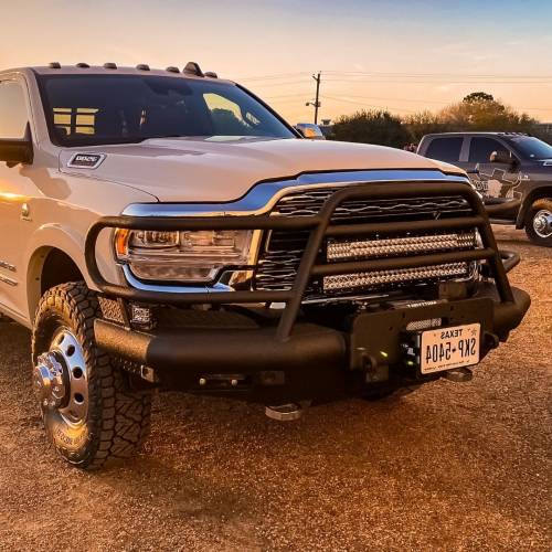 Tough Country - Tough Country Custom Deluxe Front Bumper for Ram (2019-23) 2500, 3500, 4500, 5500